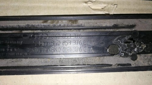 LISTWA PROGOWA PRAWY TYŁ AUDI A4 B8 8K0853376