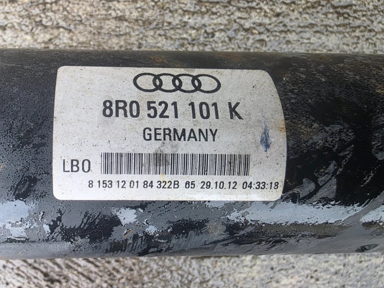 WAŁ NAPĘDOWY AUDI Q5 8R 8R0521101K ORYGINAŁ !!!