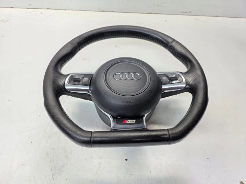KIEROWNICA SKÓRA PIKOWANA ŚCIĘTA AUDI A3 8P A4 B7 TT 8J 8J0419091J KOMPLET