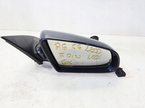 LUSTERKO ZEWNĘTRZNE PRAWY PRZÓD LED AUDI A6 C6 LZ5D 7 PIN UK