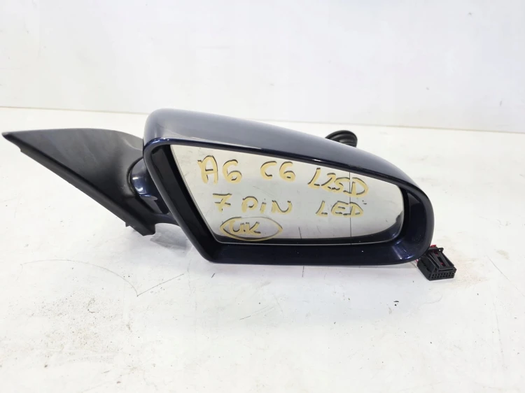 LUSTERKO ZEWNĘTRZNE PRAWY PRZÓD LED AUDI A6 C6 LZ5D 7 PIN UK