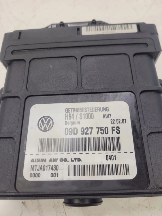 STEROWNIK SKRZYNI BIEGÓW AUDI Q7 3.0 09D927750FS