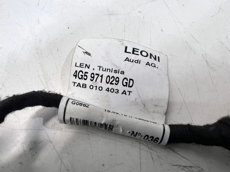 WIĄZKA DRZWI LEWY PRZÓD AUDI A6 C7 LIFT 4G5971029GD