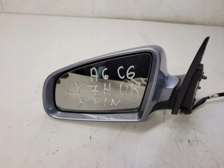 LUSTERKO ZEWNĘTRZNE LEWE AUDI A6 C6 LY7H 5-PIN UK