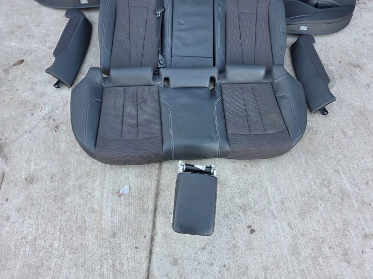 FOTEL FOTELE SKÓRA + MATERIAŁ KOMPLET S LINE AUDI A4 B9 SEDAN AVANT !!! *3