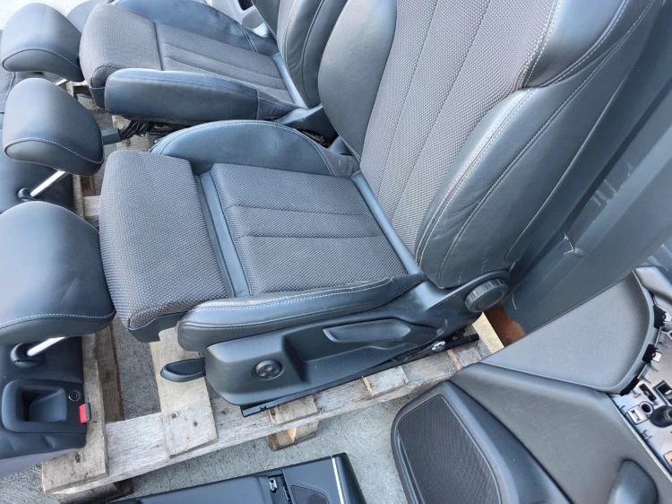 FOTEL FOTELE SKÓRA + MATERIAŁ KOMPLET S LINE AUDI A4 B9 SEDAN AVANT !!! *3