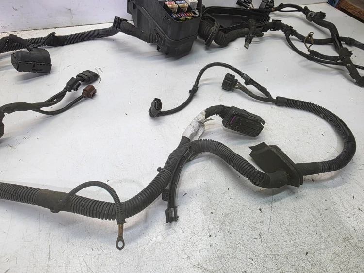 WIĄZKA INSTALACJA SILNIKA AUDI Q7 4L 4.2 TDI BTR 4L0971610AD 4L2971072L