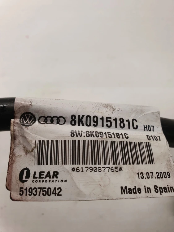 KLEMA MINUSOWA AUDI A4 A5 Q5 8K0915181C