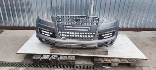 ZDERZAK PRZÓD AUDI Q7 4L CROSS OFF ROAD SPRYSKI PDC LY7G KOMPLET ORYGINAŁ !
