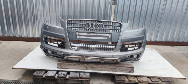 ZDERZAK PRZÓD AUDI Q7 4L CROSS OFF ROAD SPRYSKI PDC LY7G KOMPLET ORYGINAŁ !
