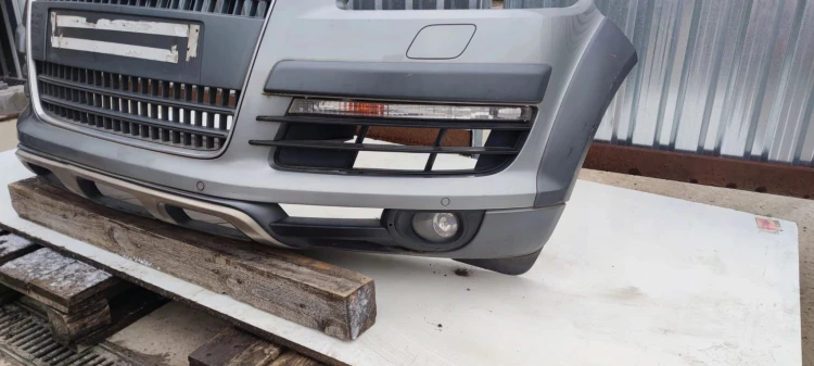 ZDERZAK PRZÓD AUDI Q7 4L CROSS OFF ROAD SPRYSKI PDC LY7G KOMPLET ORYGINAŁ !