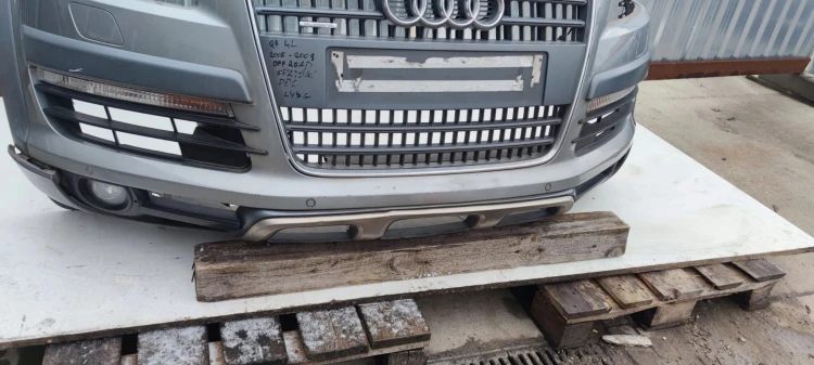 ZDERZAK PRZÓD AUDI Q7 4L CROSS OFF ROAD SPRYSKI PDC LY7G KOMPLET ORYGINAŁ !