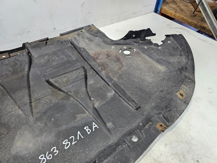 OSŁONA POD SILNIK PŁYTA AUDI A4 B6 B7 8E0863821BA