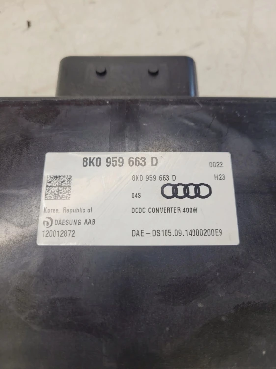 STABILIZATOR NAPIĘCIA AUDI A4 A5 Q5 A6 8K0959663D