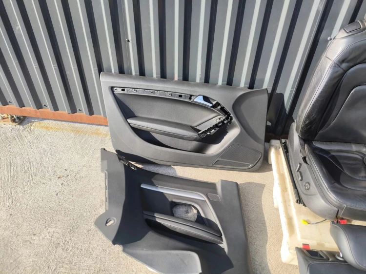 FOTEL FOTELE AUDI A5 8T COUPE SKÓRA PEŁNA ELEKTRYKA GRZANE KOMPLET *3*!!!