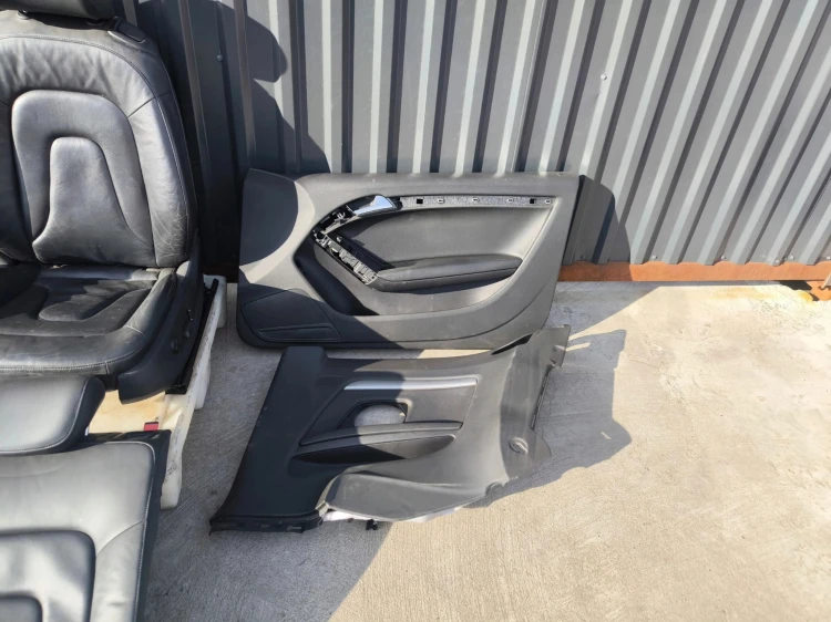 FOTEL FOTELE AUDI A5 8T COUPE SKÓRA PEŁNA ELEKTRYKA GRZANE KOMPLET *3*!!!