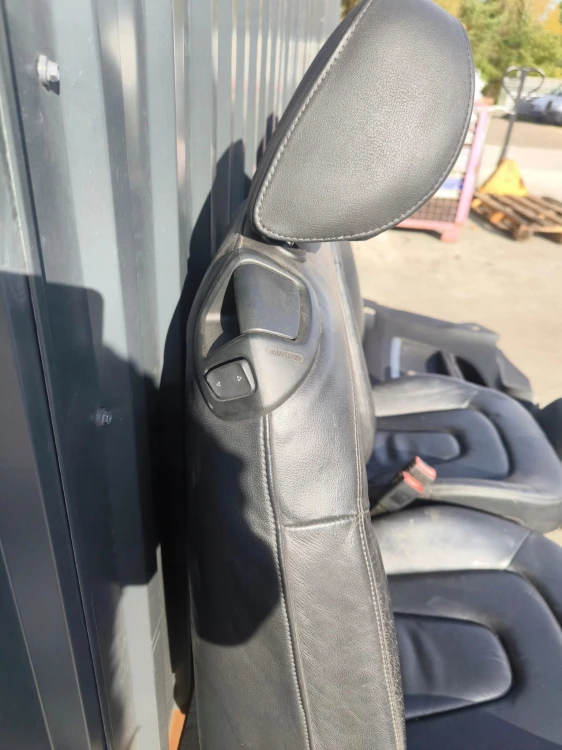 FOTEL FOTELE AUDI A5 8T COUPE SKÓRA PEŁNA ELEKTRYKA GRZANE KOMPLET *3*!!!