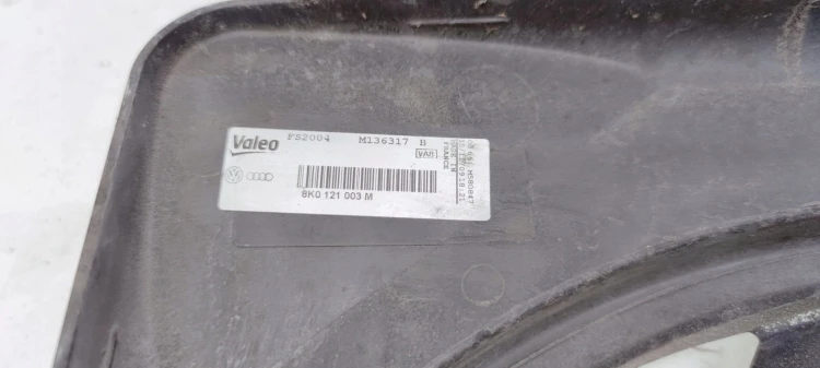 WENTYLATORY + OBUDOWA AUDI Q5 A4 A5 8K0121003M OK