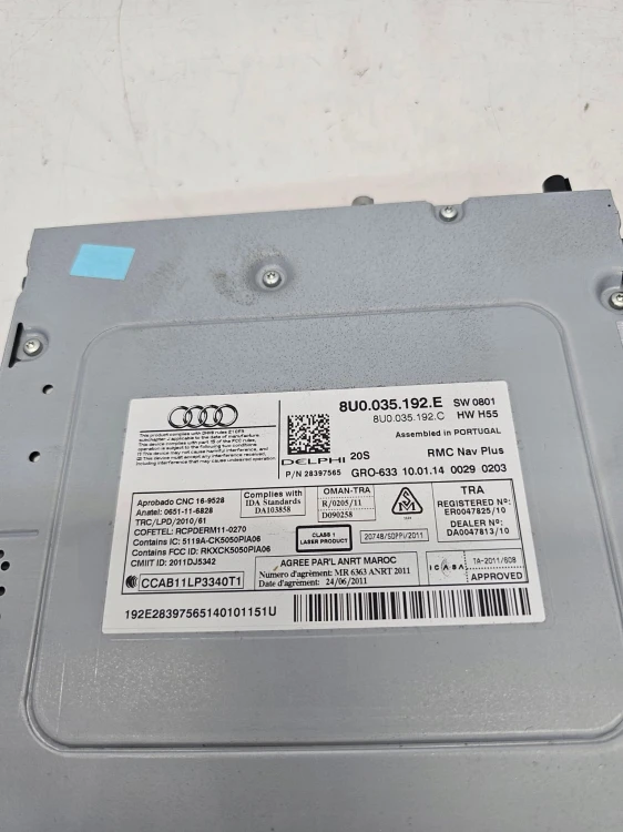 TUNER MODUŁ NAWIGACJI RADIA AUDI Q3 8U 8U0035192E ORYGINAŁ