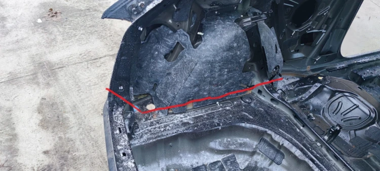 ĆWIARTKA WANNA PAS TYLNY AUDI A3 8V 3-DRZWI 2011-2016 ORYGINAŁ