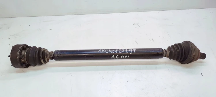 PÓŁOŚ PRAWA AUDI A3 8P VOLKSWAGEN SEAT SKODA 1.6 MPI BGU BSE 1K0407272JT