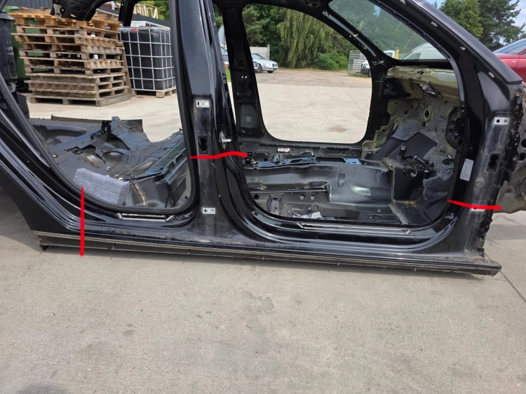 ĆWIARTKA PRÓG AUDI A3 8V SPORTBACK 5-DRZWI PRAWA STRONA *1 ORYGINAŁ !!!