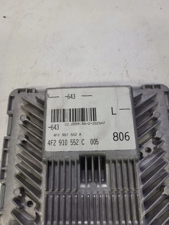 KOMPUTER STEROWNIK SILNIKA AUDI A6 C6 2.8 FSI 4F2910552C 4F0907552A