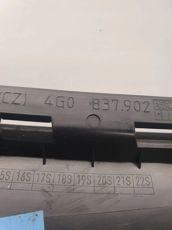 NAKŁADKA OSŁONA SŁUPKA AUDI A6 C7 4G0837902 PP