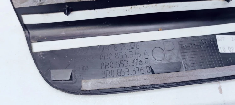 LISTWA LISTWY PROGOWE S LINE AUDI Q5 8R ORYGINAŁ