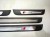 LISTWA LISTWY PROGOWE WEWNĘTRZNE KOMPLET AUDI A4 B8 S LINE
