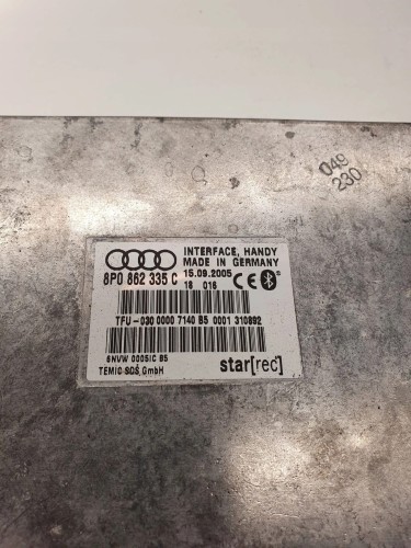 MODUŁ BLUETOOTH TELEFONU AUDI A3 A4 A6 8P0862335C
