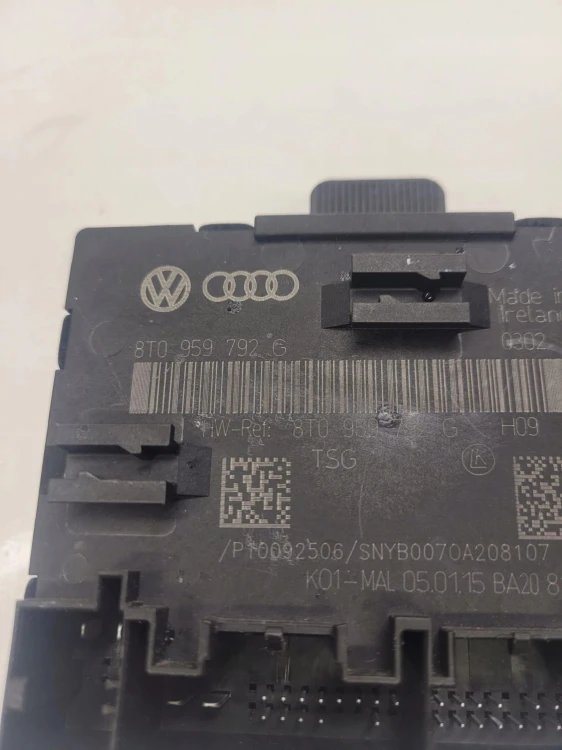 MODUŁ STEROWNIK DRZWI AUDI A4 B8 A5 Q5 8T0959792G