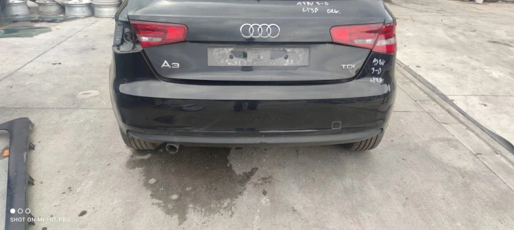 ZDERZAK TYŁ AUDI A3 8V3 3-DRZWI LY9B ORYGINAŁ