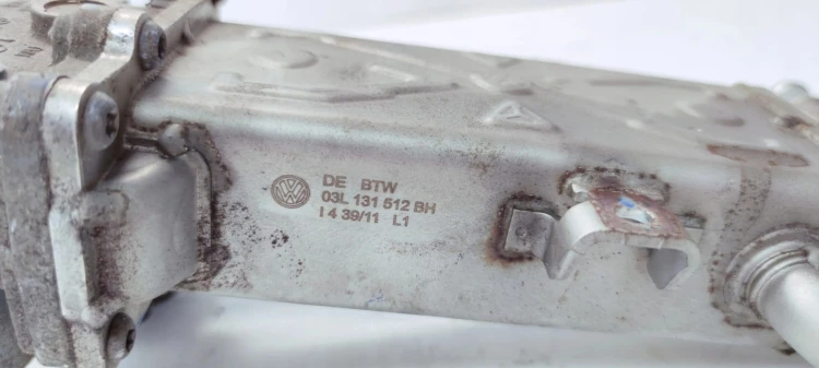 CHŁODNICA SPALIN EGR ZAWÓR AUDI VOLKSWAGEN SEAT SKODA 1.6 TDI 03L131512BH