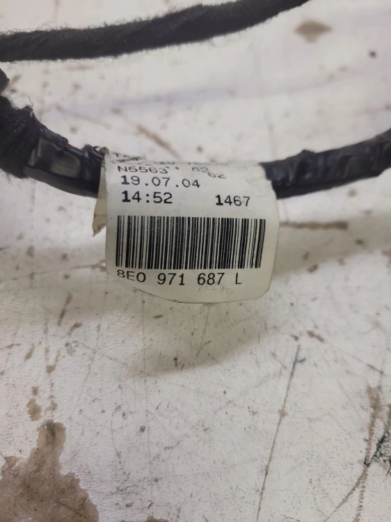 WIĄZKA DRZWI PRAWY LEWY TYŁ AUDI A4 B7 8E0971687L