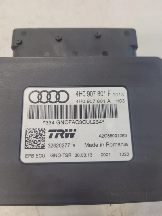 STEROWNIK HAMULCA RĘCZNEGO AUDI A6 C7 4H0907801F