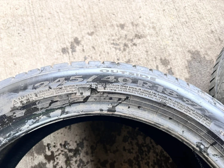 OPONA OPONY PIRELLI CINTURATO P7 245/40R18 97Y EXTRA LOAD 04/24 6MM