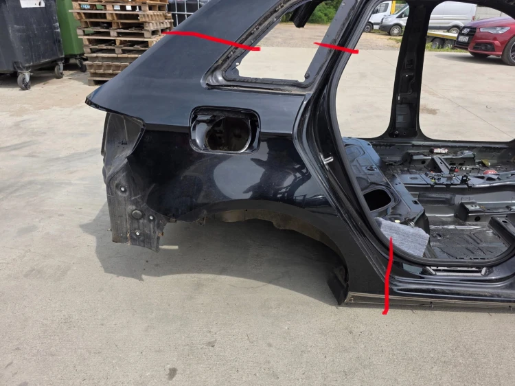 ĆWIARTKA BŁOTNIK TYŁ PRAWA STRONA AUDI A3 8V 5-DRZWI SPORTBACK 2011-2018 *1