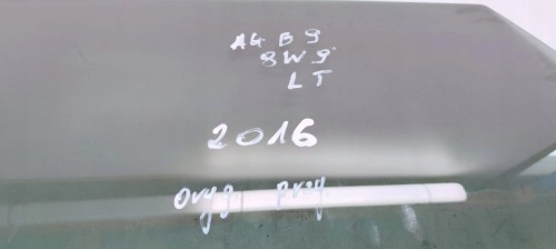 SZYBA DRZWI LEWY TYŁ AUDI A4 B9 8W9 ORYGINALNIE PRZYCIEMNIANA 2016R