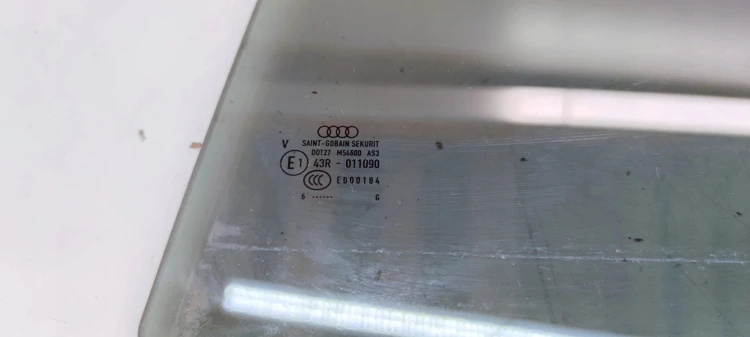 SZYBA DRZWI LEWY TYŁ AUDI A4 B9 8W9 ORYGINALNIE PRZYCIEMNIANA 2016R