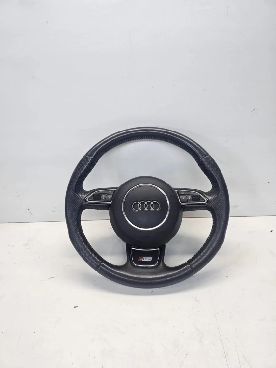 KIEROWNICA SKÓRA MULTIFUNKCJA AUDI Q3 8U 8U0419091R S-LINE KOMPLET