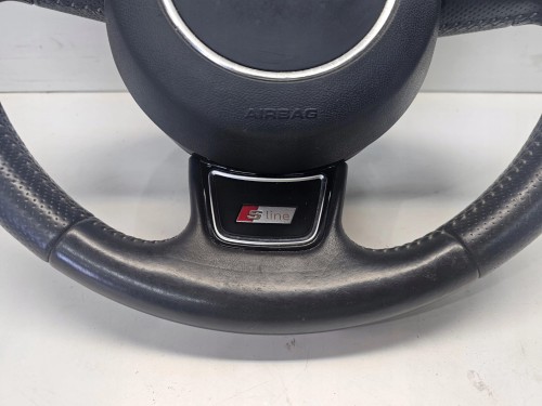 KIEROWNICA SKÓRA MULTIFUNKCJA AUDI Q3 8U 8U0419091R S-LINE KOMPLET