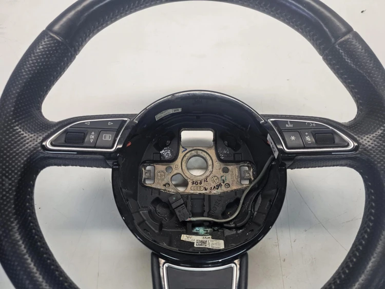 KIEROWNICA SKÓRA MULTIFUNKCJA AUDI Q3 8U 8U0419091R S-LINE KOMPLET