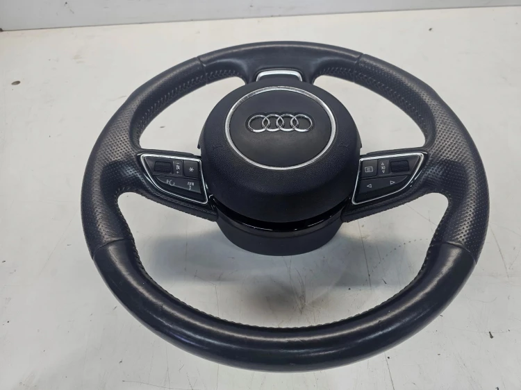 KIEROWNICA SKÓRA MULTIFUNKCJA AUDI Q3 8U 8U0419091R S-LINE KOMPLET