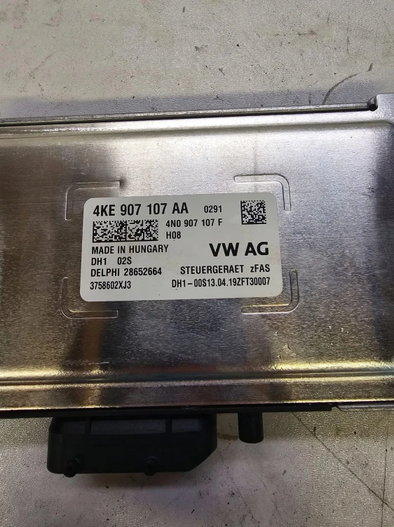 MODUŁ STEROWNIK KAMERY AUDI A6 A7 A8 4KE907107AA