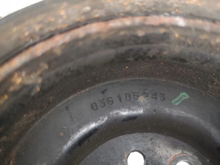 KOŁO PASOWE AUDI VOLKSWAGEN SEAT SKODA 03G105243