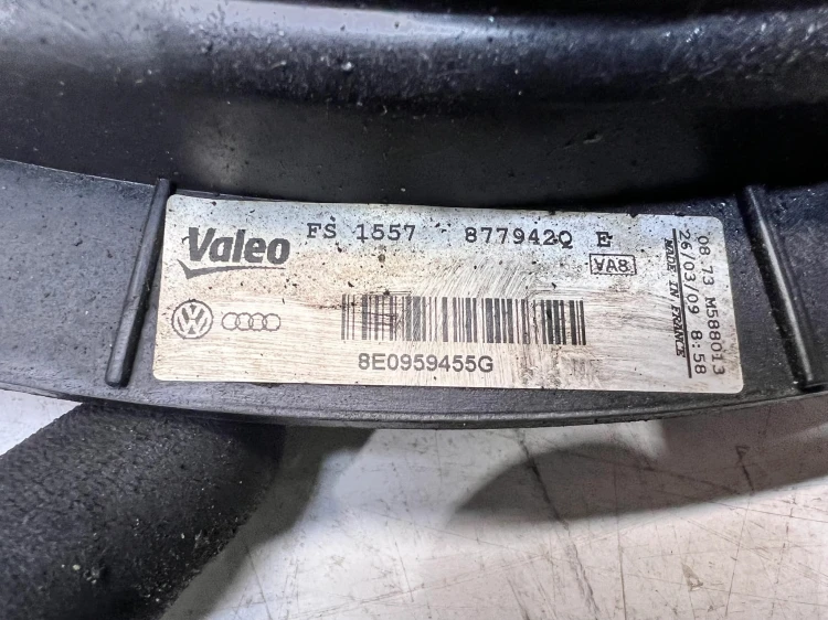 WIATRAK WENTYLATOR AUDI A4 B7 8E0959455G
