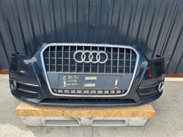 ZDERZAK PRZÓD AUDI Q3 8U LY9B POD SPRYSKIWACZE KOMPLETNY 2011-2014 !!!