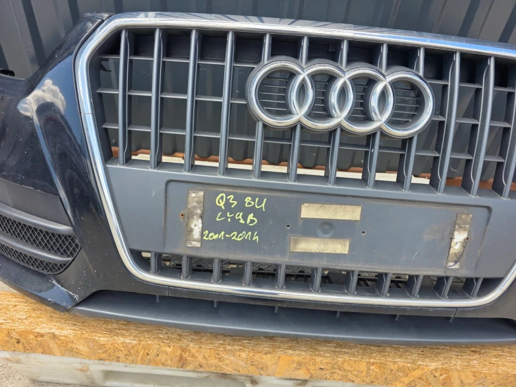 ZDERZAK PRZÓD AUDI Q3 8U LY9B POD SPRYSKIWACZE KOMPLETNY 2011-2014 !!!