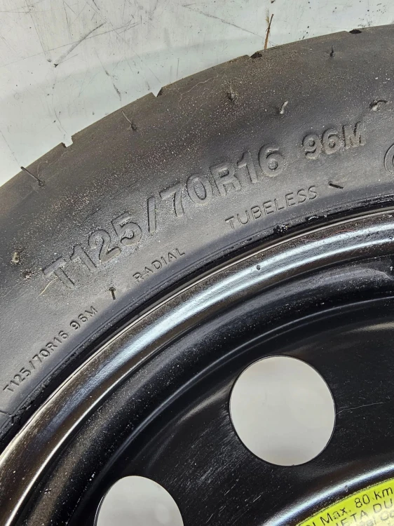 KOŁO DOJAZDOWE AUDI A3 8P 8V VW SEAT 5Q0601027AR R16